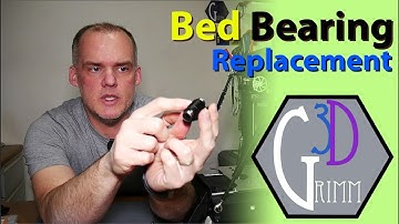 Bed Bearing Replacement: Monoprice Maker Select Plus / Wanhao i3