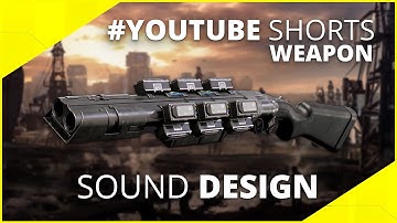 Gun Sound Design Breakdown | Films & Video Games #Shorts