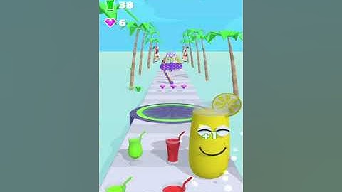 Juice Run Walkthrough Gameplay All Levels iOS,Android NEW BIG UPDATE GAME Max Skill Levels YZL02B