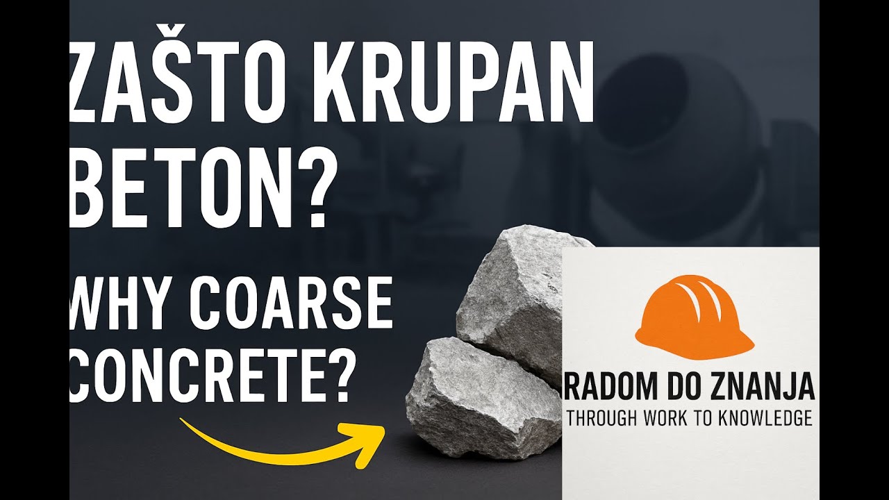 Zašto beton mora biti 