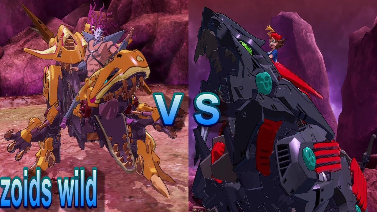 Zoids Wild ゾイド ワイルド キング オブ ブラスト ギルラプター エンペラー Gilraptor Emperor 指揮官機 殺戮速龍 Vs ワイルドライガー Wild Liger 狂野白獅 Youtube