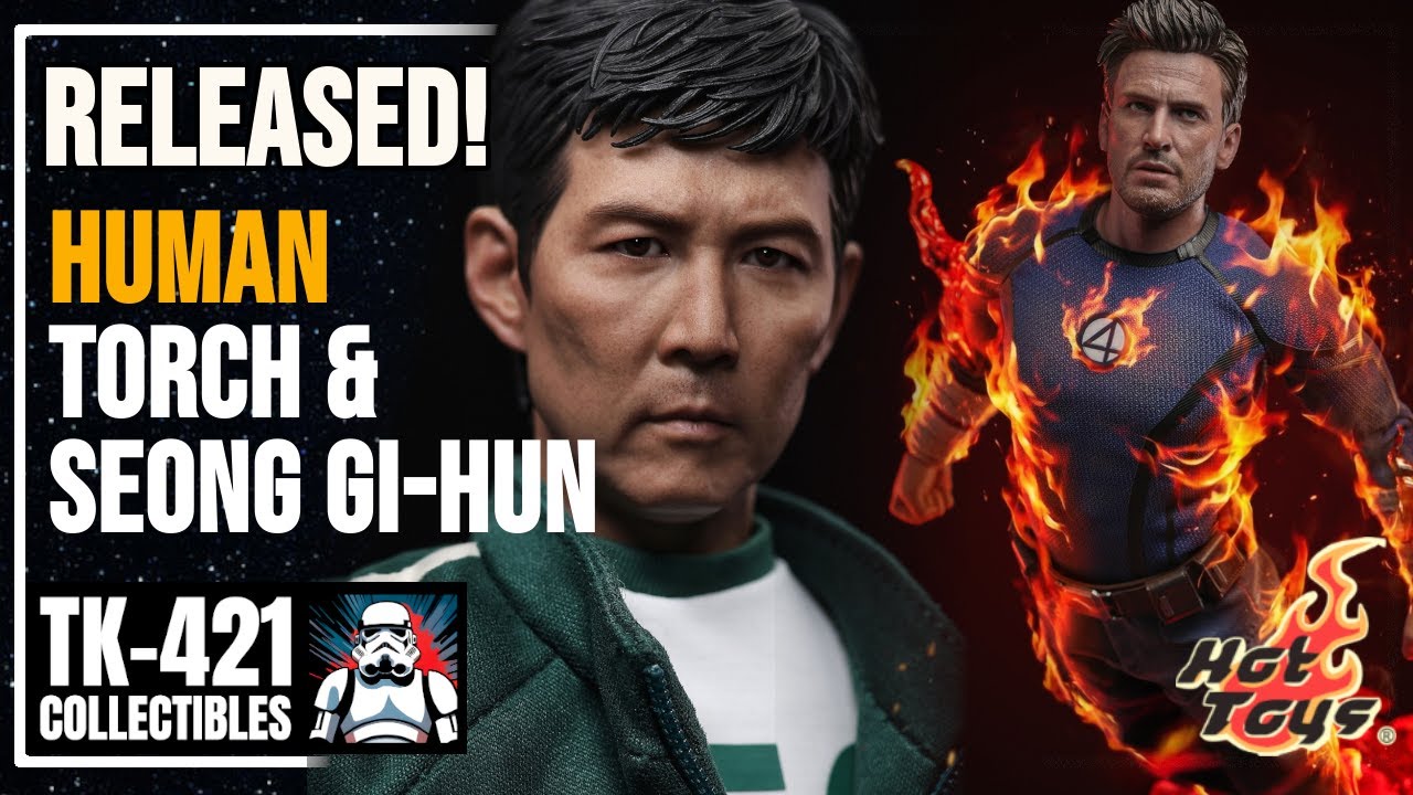 Human Torch RELEASED! Deadpool & Wolverine + Squid Game Gi-hun Blogger Pics