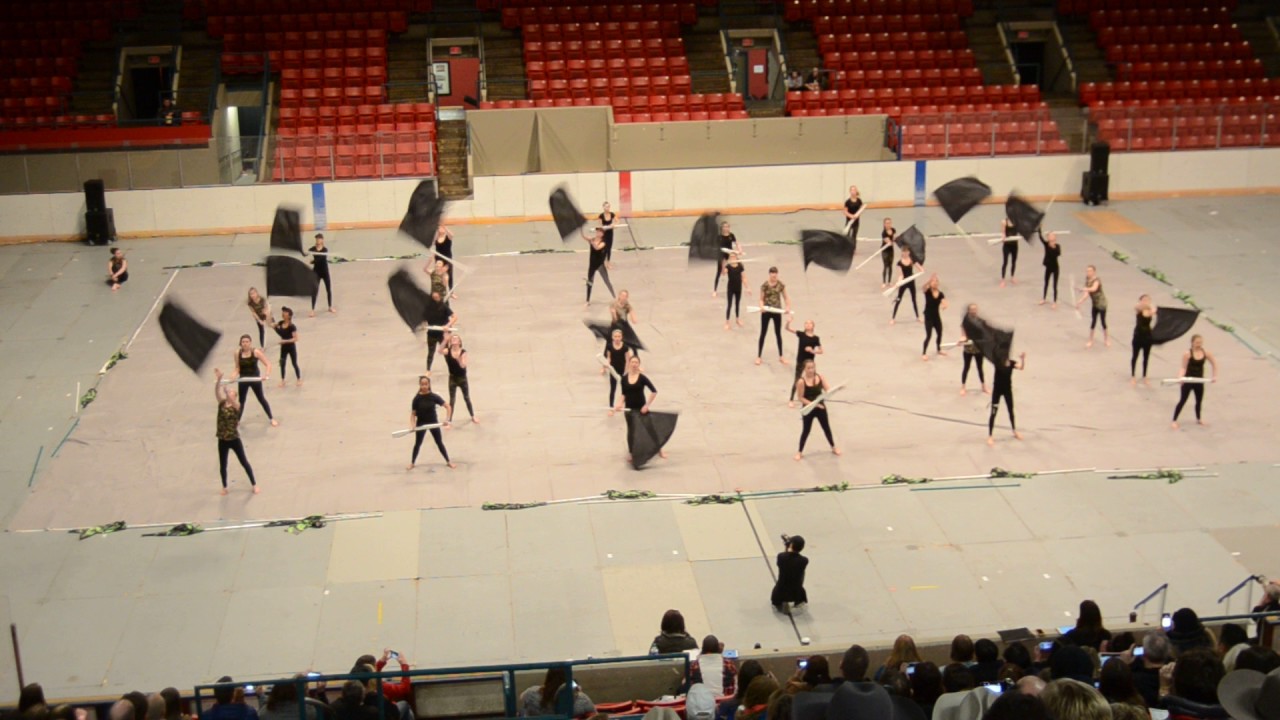 Arts in Motion 2017 Calgary Roundup Band Winterguard YouTube