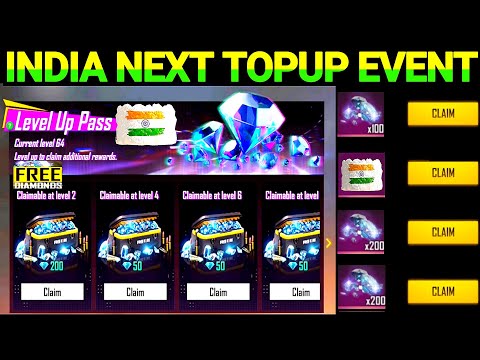 Free Fire New Event Free Fire Next Topup Event India