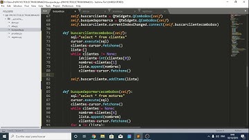 Mysql QComboBox con Pyqt5