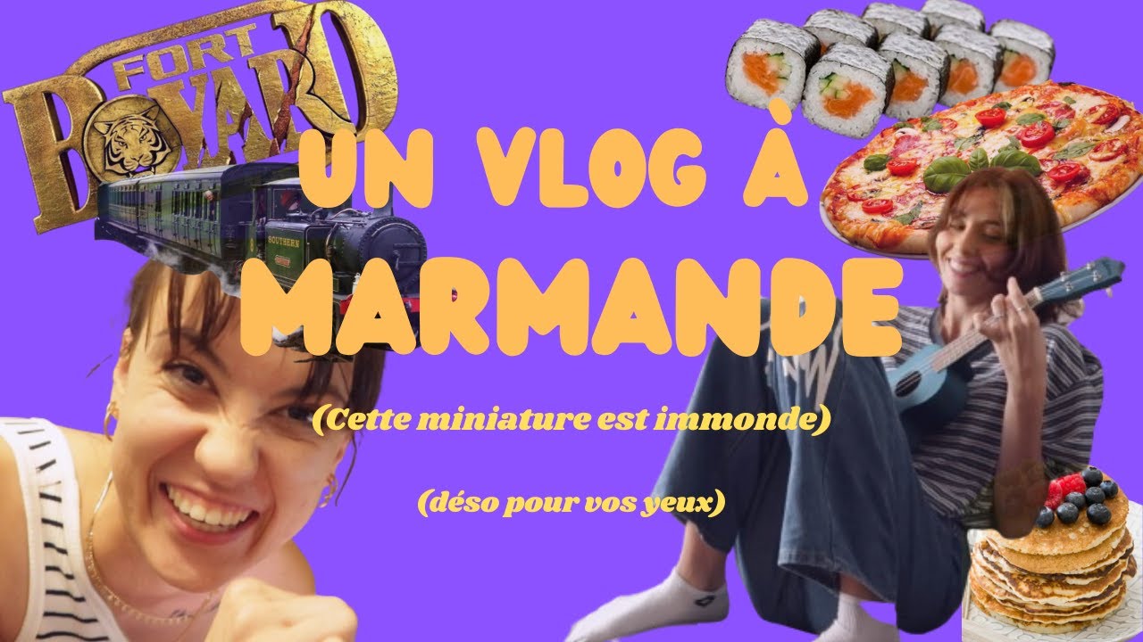 UN VLOG À MARMANDE (on a gagné Fort Boyard (Félinda fais rentrer les tigres))