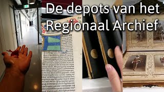 Een Rondleiding Door De Depots Van Het Regionaal Archief