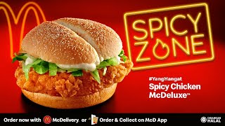 Spicy Chicken Mcdeluxe Sstt...hangat