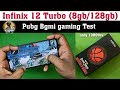 Infinix note 12 turbo Bgmi (pubg) test heating, battery, performance | gaming under 13000rs ?