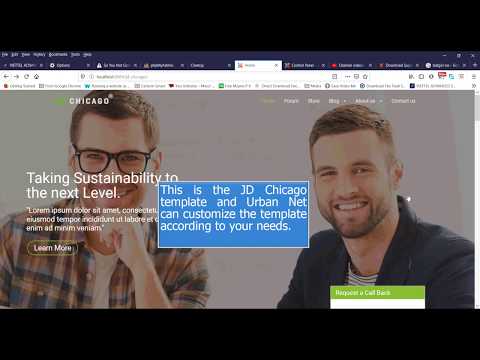 JD Chicago Joomla Template Video Demo