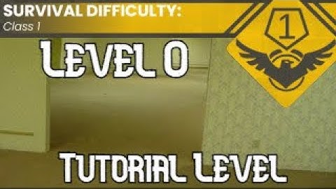Backrooms "Level 0 Tutorial Level" Explained