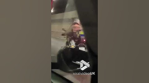 Traffic police chase ostrich running in tunnel || Viral Video UK