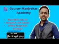 How to use our App &amp; Purchase various courses with Live 1 to 1 class | Gourav Manjrekar Academy App