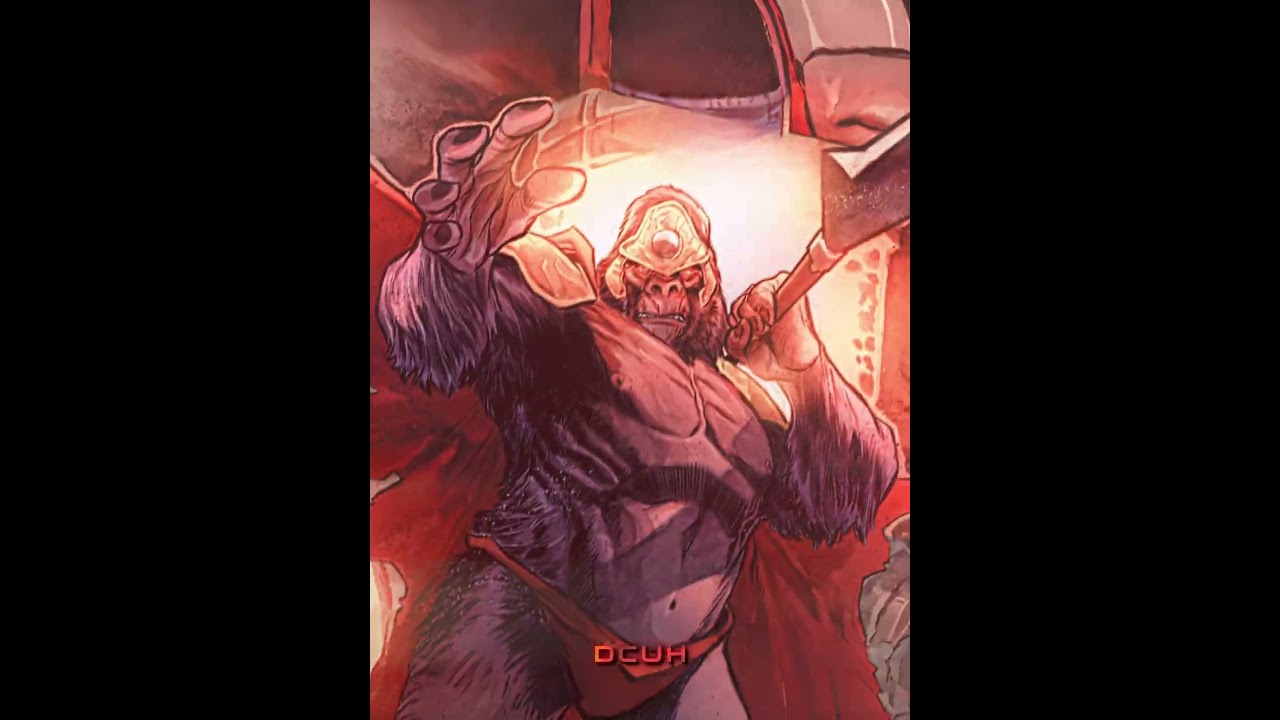 Gorilla Grodd vs King Kong (Comics) | Requests P1.