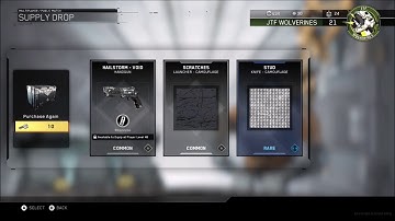 Infinite Warfare Opening 10 Common Supply Drops