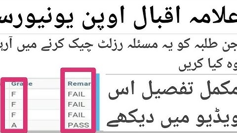 aiou result issues ||and its solutions || aiou update results semester autumn 2021#aiouresult #aiou