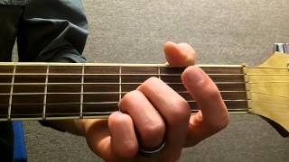 how to play d+ (augmented) on guitar