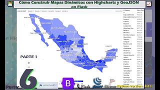 📊Cómo Construir Mapas Dinámicos con Highcharts y GeoJSON en Flask  part 1📈