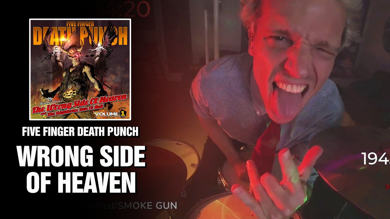 Five Finger Death Punch - Wrong Side of Heaven | Drum Cover [First
