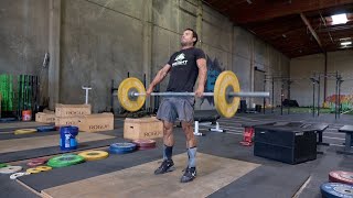 Tall Clean - Height Performance Exercise Demo