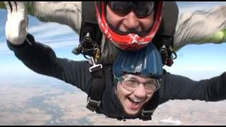 Austin Keeler Goes Skydiving