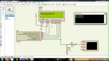 Пояснение к виидео ATtiny13 LCD HD44780 Program UART