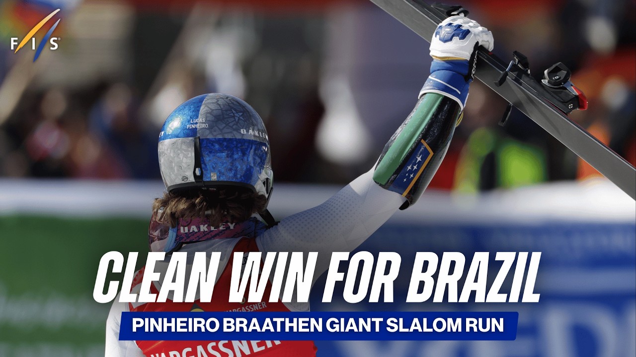 Lucas Pinheiro Braathen Claims Second Alpine Ski World Cup Win for Brazil in Kranjska Gora