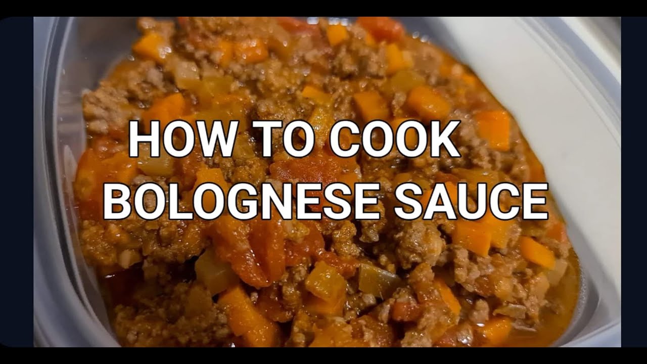 How To Cook Bolognese Sauce? ( Jack'S Version)