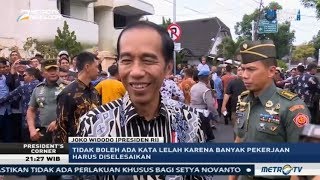 Download lagu President's Corner - Meski Jadwal Padat, Jokowi Mengaku Tetap Bahagia