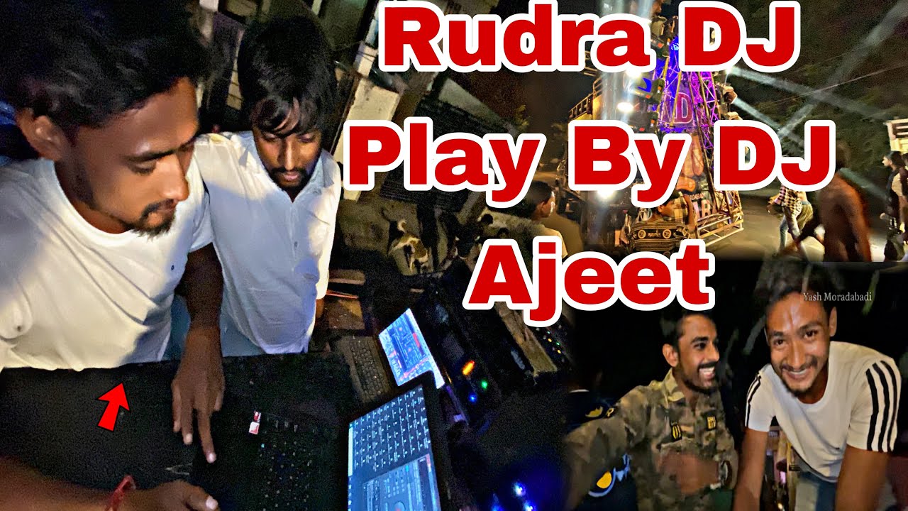 Rudra DJ Play By DJ Ajeet - Best operator of UP Play By Rudra DJ MBD |Ganesh Visarjan 2023 Moradabad