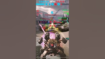 Devourer Melting Mauler! War Robots #gaming #shorts #warrobots #devourer #mauler #gameplay #wrshorts