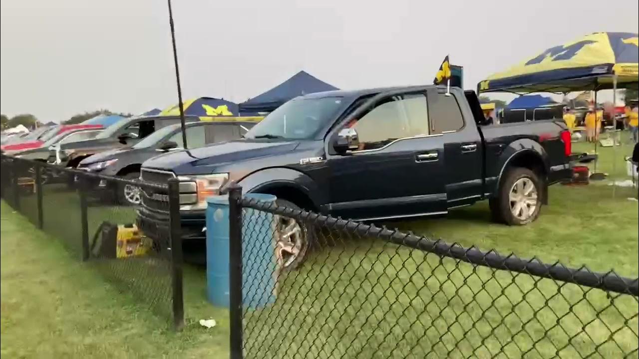 Michigan football tailgate for Washington's YouTube