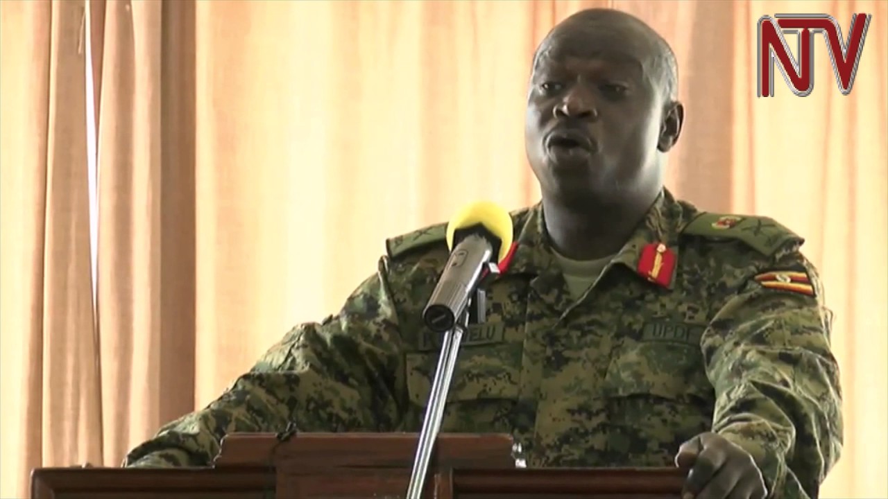 POINT BLANK: Maj. Gen. Elwelu and his antics, turns into a musician