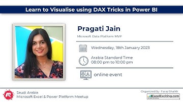 Learn to Visualise using DAX Tricks in Power BI with Pragati Jain