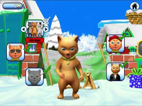 Talking Cat Leo Frozen Ice Fun