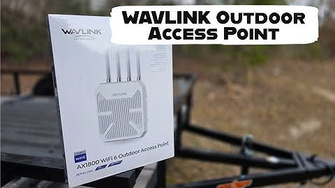 2025 Wavlink AX1800 WiFi 6 Wireless Outdoor Access Point | Unbox & Install