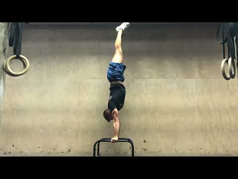 Handstand on parallettes: Gymnastics Programming