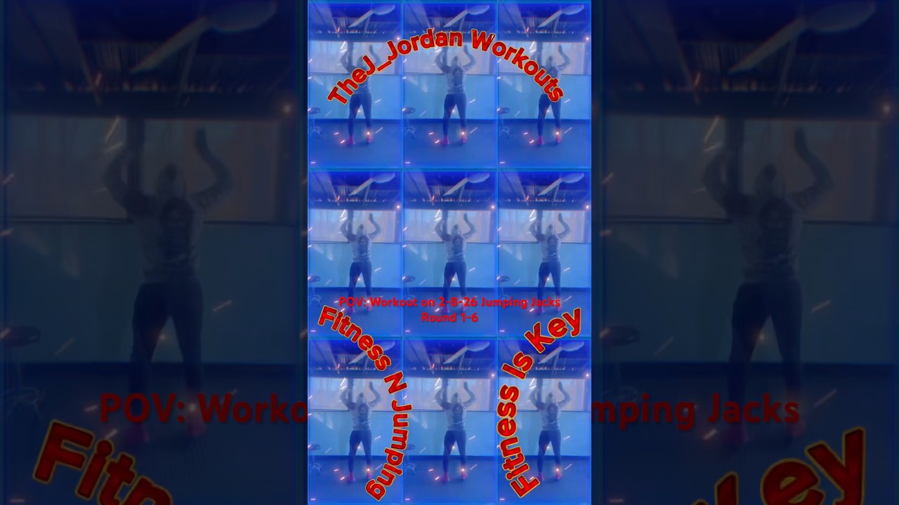 POV: Workout on 2-8-26 Jumping Jacks Round 1-6  #shorts #pov #viralshorts #youtubeshorts #fyp