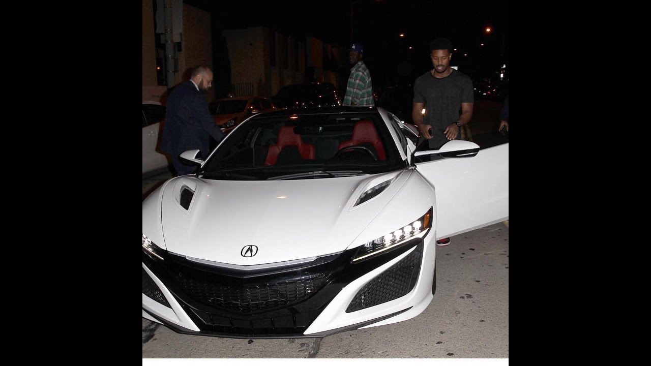 Michael B. Jordan's 2017 Acura NSX Supercar