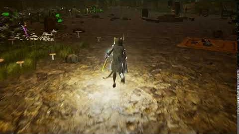 Kristala Base Jogging Animation into Sprint (Indie Game)