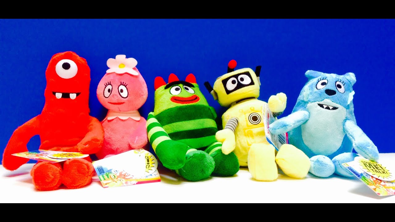 Yo GABBA Gabba Plush Talking Toys 