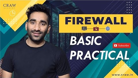 Firewall Basic Practical | Firewall Practical | ASA Firewall Configuration in Hindi