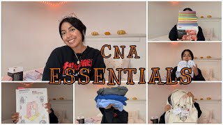 ULTIMATE CNA ESSENTIALS| What's in my backpack | What you will need for CNA school  ❤