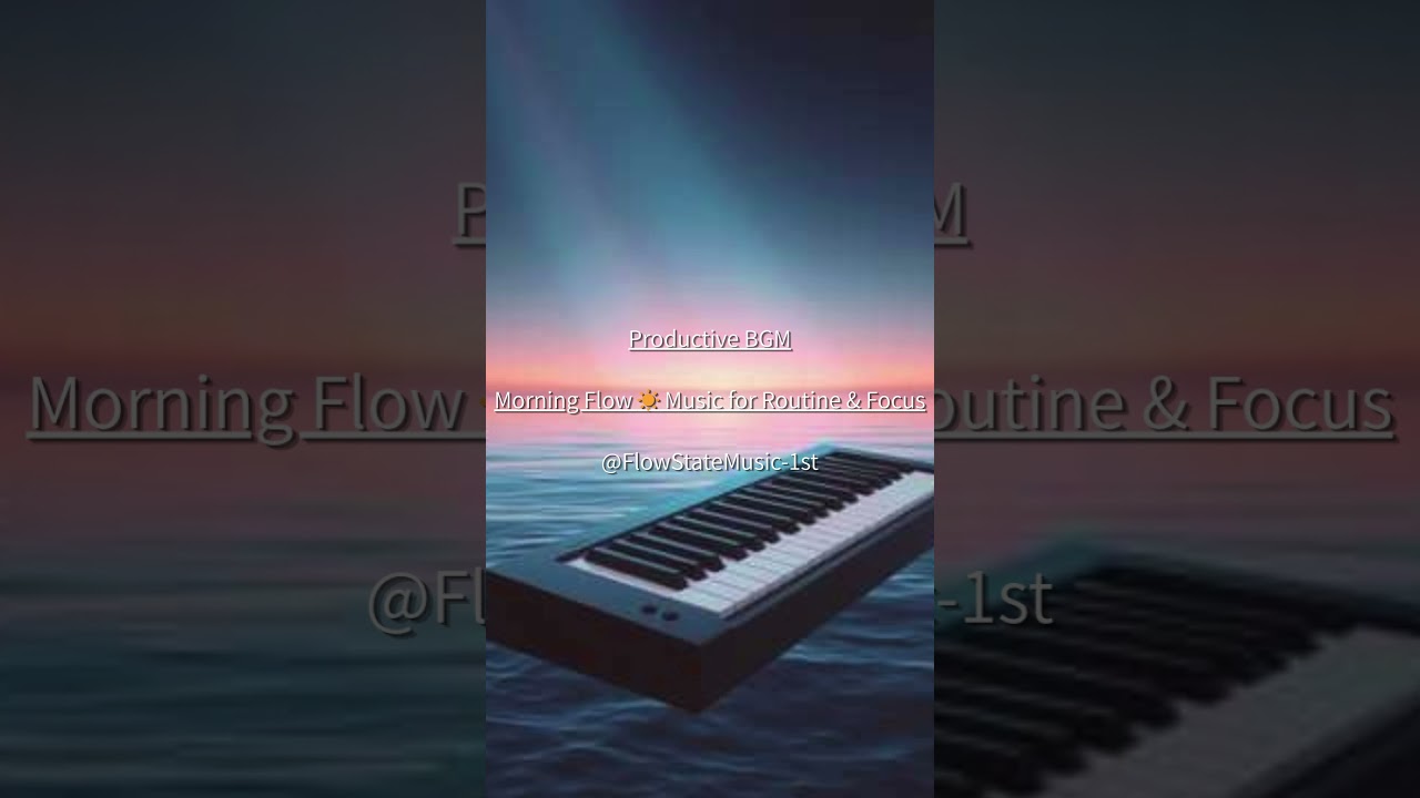 Productive Morning BGM ☀️ Music for Routine & Cozy Vibes [Vol.251202M1] 