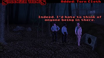 Stranger Things PC Adventure Game Point And Click Playthrough