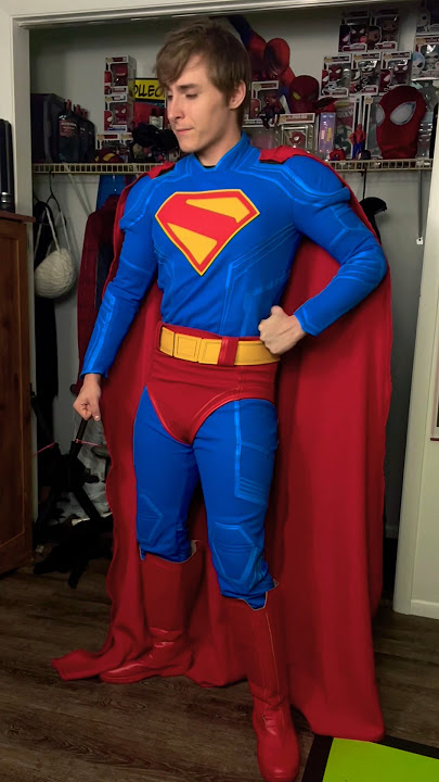 Superman 2025! ⭐️ #superman #cosplay #suitup #dc  #jamesgunn