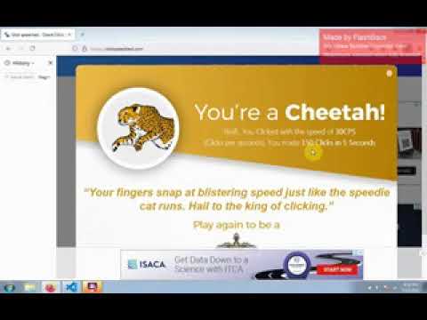 Python Click bot for CPS |150 clicks in 5 seconds! | Sadi XD