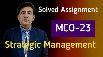 #MCO-23 #Solved Assignment for June 2023
