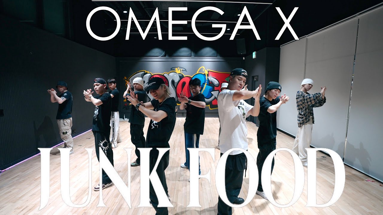 오메가엑스(OMEGA X) - JUNK FOOD 안무가 버전 시안 영상 | 위댐보이즈 Original Choreographer's demo
