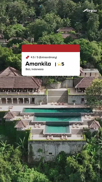 Dream Staycation at Aman Resorts #shorts #resports